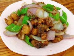 姜葱炒鸡-老兵牛蹄店(下沙店)