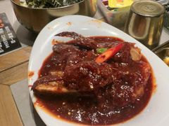 -草家酱蟹炭火烤肉店(珲春南路一店)