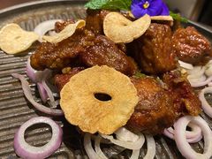 青芥香蒜牛肉粒-唐廊烤鸭店(工体店)