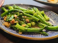 猪油渣生炒手工菜心-粤·向群饭店(二沙岛店)