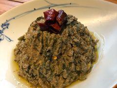 炒麻豆腐-四季民福烤鸭店(前门廊房二条店)
