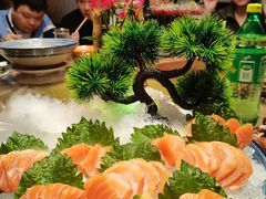 刺身三文鱼-山楂树融合菜餐厅