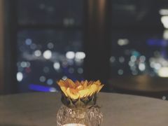 餐具摆设-深圳中洲万豪酒店·大堂酒廊·高空海景
