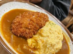炸猪排咖喱蛋包饭-CoCo壱番屋