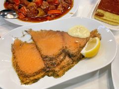 香草三文鱼陪土豆沙拉-宜家·瑞典风味餐厅(北京西红门店)