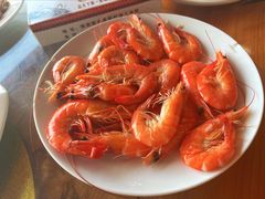 白灼野生海虾-蓝湾碧波·老字号·疍家非遗海上餐厅
