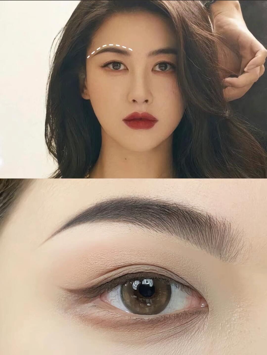 朱珠同款中式小挑眉