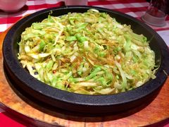 铁板包菜炒粉丝-西贝莜面村(上海百联西郊店)