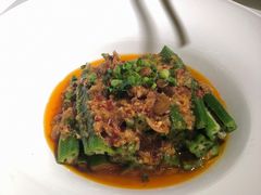 水豆豉拌秋葵-周三的情书花园餐厅(江北店)