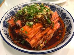 红油口水蟹柳-付掌柜在成都·热炒砂锅集(金禾店)