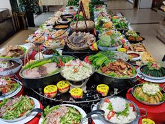 自助取餐区-前王院•巧克力海鲜市集餐厅(万平口店)