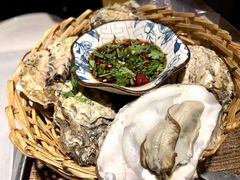 竹笼蒸汽生蚝-嗨辣小聚·盘锦河蟹·海鲜烧烤龙虾(盘锦十年好店)