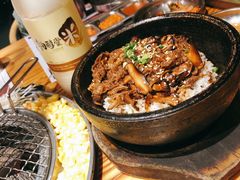 特色肥牛炒饭-青瓦炭韩潮烤肉(花园道店)