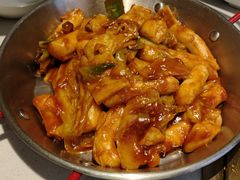 鱼饼炒年糕-韩时烤肉(枫蓝店)