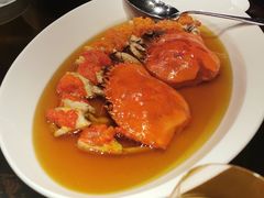 鸡油花雕蒸蟹-杭州西子湖四季酒店·金沙厅