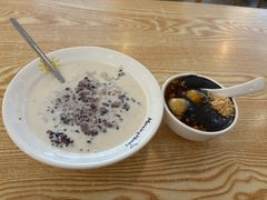 芝麻糊拼汤圆-翁林甜品