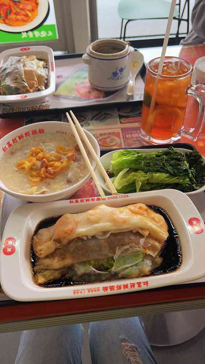 红荔村肠粉(兴东店)-"来深圳好几次,终于让自己打卡了它.店里环.