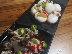 -东来菜馆•手抓海鲜家常菜•海鲜锅贴(鸽子窝店)
