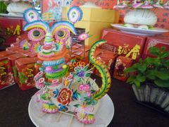 这个馍花很大很漂亮－像是老虎-春发生饭店·非遗(南院门店)
