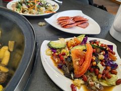 大拌菜-缘福乡村铁锅炖民宿(八达岭店)