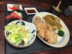 炸猪排定食-石屋料理(南京西路店)