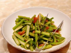 意丘鲍鱼芹哈金钩淘米-四季明湖·鲁菜海鲜(明湖店)