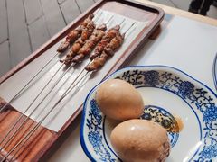 钢钎羊肉串-馬香远蘭州牛肉面(武汉群星城首店)