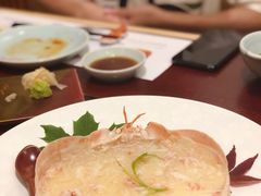 蟹宝蒸日本鸡蛋-蟹田居·活蟹料理(东城店)