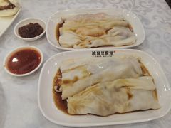 招牌鲜虾蟹子肠粉-冰泉豆浆馆(白云山总店)
