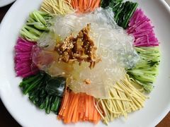 炒肉芝麻拉皮-东北人粗粮饺子坊(南山店)