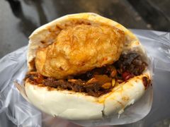 蛋菜夹馍-老马家马蓉蛋菜夹馍·腊牛肉夹馍(回民街店)