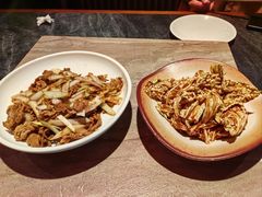 葱爆羊肉-前门后头老北京铜锅涮肉·京味菜·烤鸭(伊藤洋华堂店)
