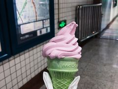 黑加仑接骨木甜筒-麦当劳(轻轨曹杨路店)