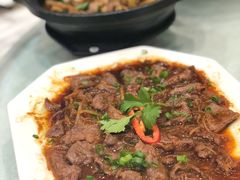 冲菜蒸牛肉-鹅城