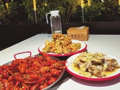 秘制八号卤虾-海岛八号龙虾烧烤田鸡(蓝天路总店)