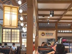 -明洞阿姨·韩式酱蟹烤肉·创意料理(三元桥店)