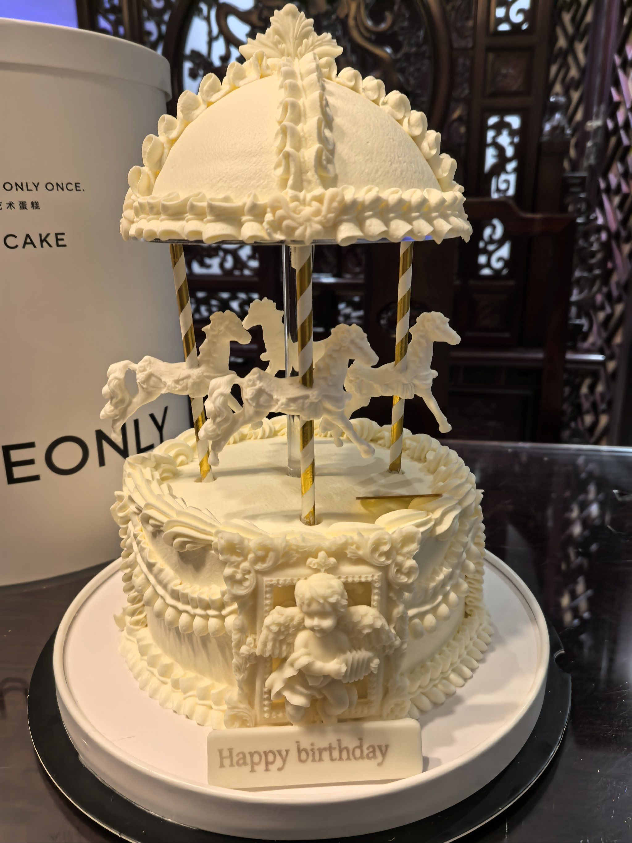 旋转木马🎠蛋糕