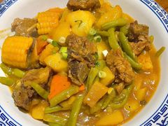 -东来菜馆•手抓海鲜家常菜•海鲜锅贴(鸽子窝店)
