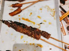 烤羔羊肉串-木屋烧烤(上梅林店)
