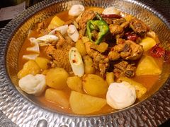 沙湾原始大盘鸡-丝路金桃·新疆菜(徐汇店)