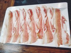 大刀五花肉-好汉锅园林秘制老火锅 柴火霸王鸡(金沙店)