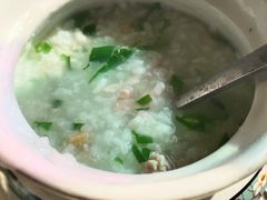青菜瘦肉粥-粥满堂养生餐厅(学苑路店)
