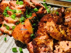 綠茶烤肉烤鸡拼盘-绿茶餐厅(布吉万象汇店)