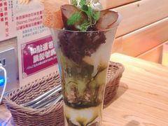 宇治抹茶芭菲配厥饼-Ufufu cafe(天神巷店)