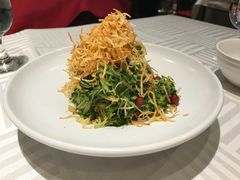 巧拌豆苗-四季民福烤鸭店(王府井灯市口店)