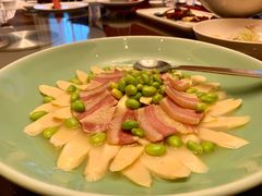 咸肉蒸边笋-杭州和达希尔顿逸林酒店·和园中餐厅-杭帮菜名店