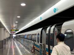 -龙阳路磁悬浮列车总站-停车场