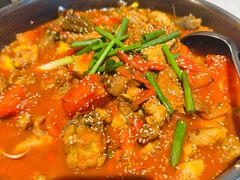 -贵州辣子鸡番茄鸡