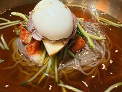 -明洞阿姨·韩式酱蟹烤肉·创意料理(三元桥店)