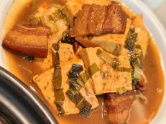 腌菜豆腐五花肉-安徽大厦中餐厅